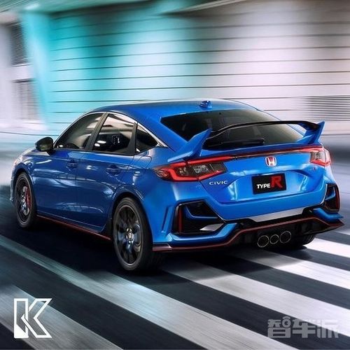 本田思域运动车型新款typer渲染图曝光总功率输出达326马力