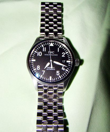 香港购回iwc经典马克mark16可以交作业了补图