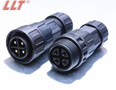 llt-m25-4p防水航空插头 防水接头 防水公母对接头 ip68防水插