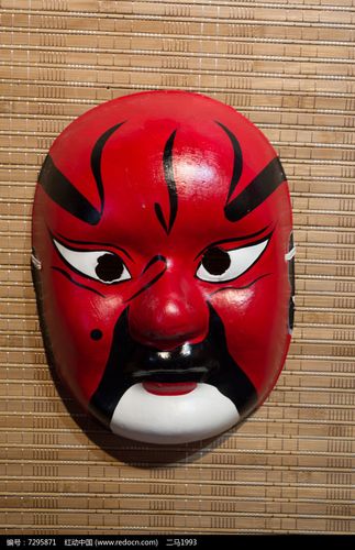 红色脸谱