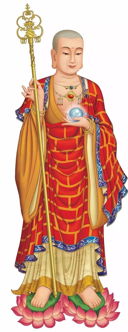 恭逢地藏王菩萨圣诞分享十幅精美圣像