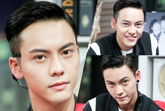 35岁陈伟霆的发型告诉我们:发际线高也能留二八斜背