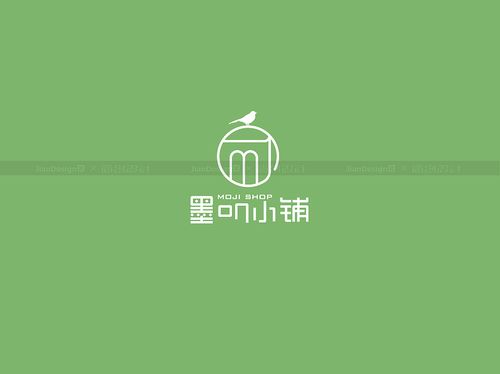 服装店logo设计—墨叽小铺