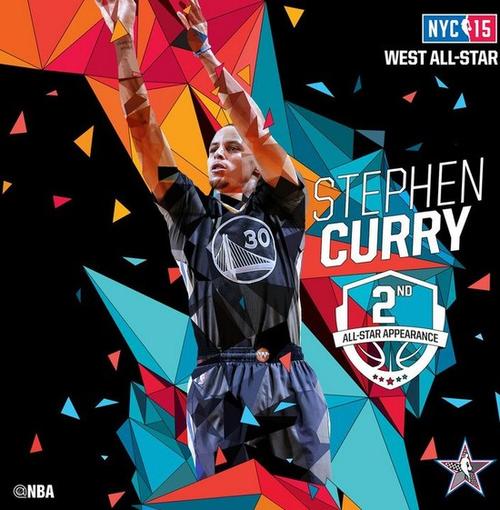 球星,成为联盟最受欢迎的球员之一,并且在今年全明星投票中,库里成为