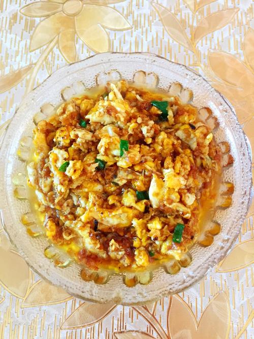 鸡蛋酱的做法图解4