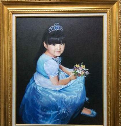 王诗龄6岁了!粉丝晒肖像油画为其庆生