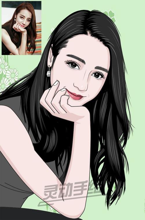 【灵动手绘】头像半写实卡通漫画人物微信头像设计真人照片定制作