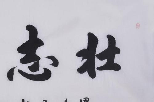 【secoo art寺库艺术 书法文字单幅作品】壮志凌云/cm