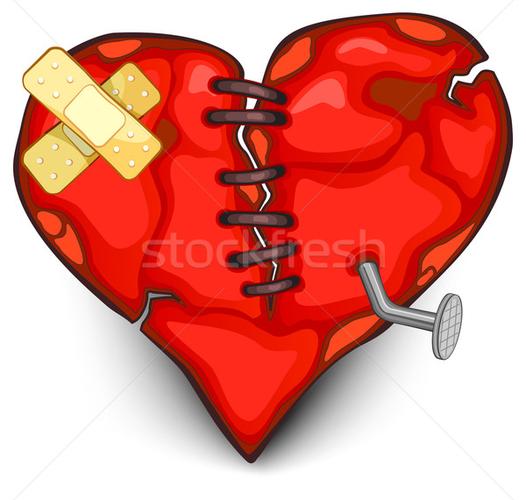 broken heart stock photo 08 creator76