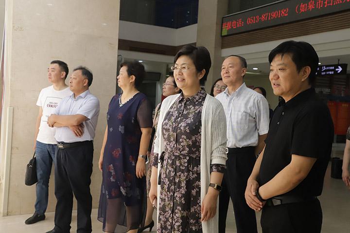 南通市卫健委主任陈冬梅到如皋博爱医院,博爱康复医院