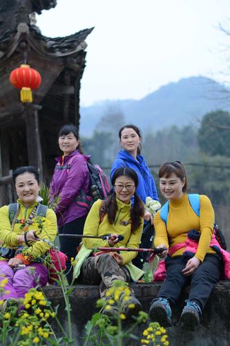 大邑三坝乡穿越邛崃大同古镇