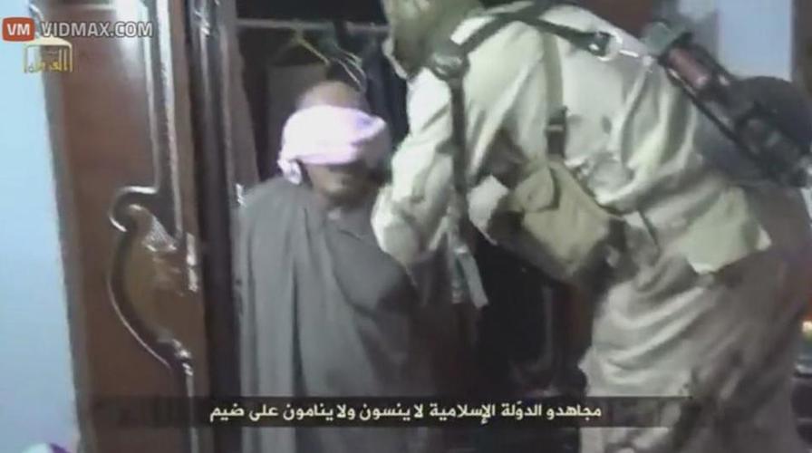 伊拉克圣战组织公布割下警察头颅画面