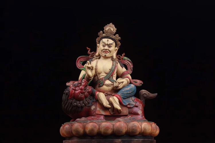 香樟木《黄财神》