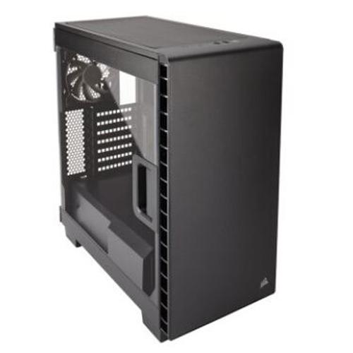 美商海盗船(uscorsair)400c 黑色 中塔机箱(侧透/支持
