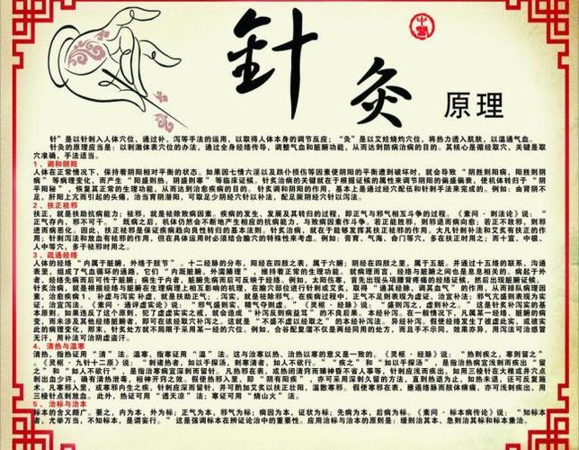 针灸原理图片