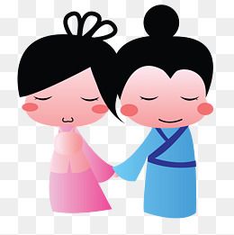 两个小情侣相亲相爱免抠图