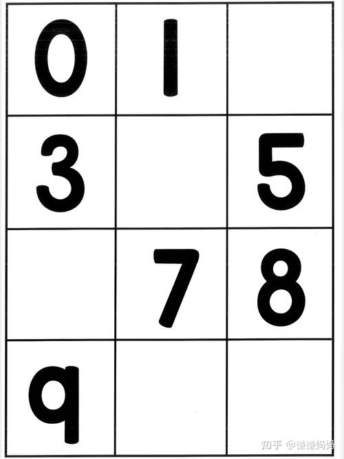 ⑥数字毛毛虫⑤十格阵④数字迷宫③1-40数字贪吃蛇②10以内相邻数①