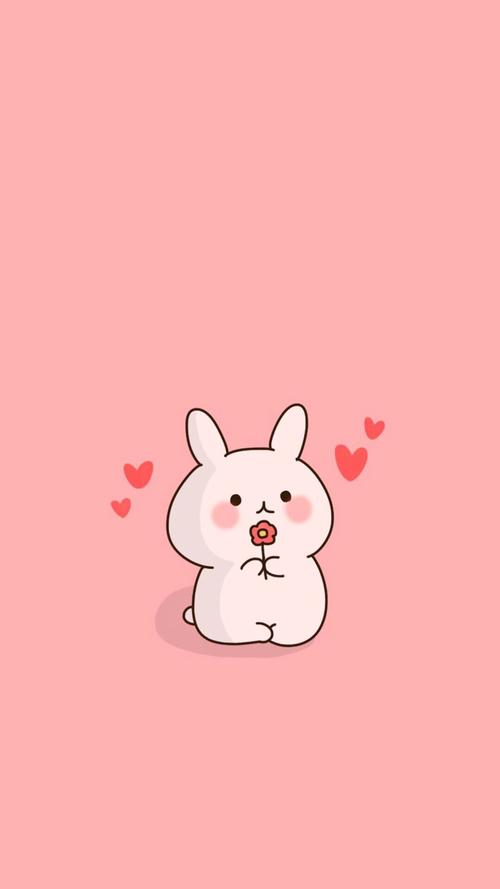 纯色简约可爱卡通手机壁纸_电脑主题网