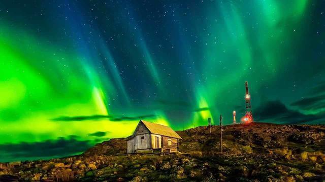 漠河北极村这是中国唯一可以看到极光的地方
