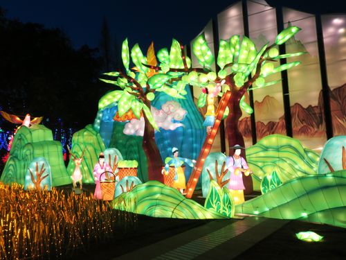 成都金沙遗址博物馆灯会