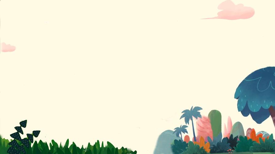 小学音乐猫虎歌课件与微课制作背景素材