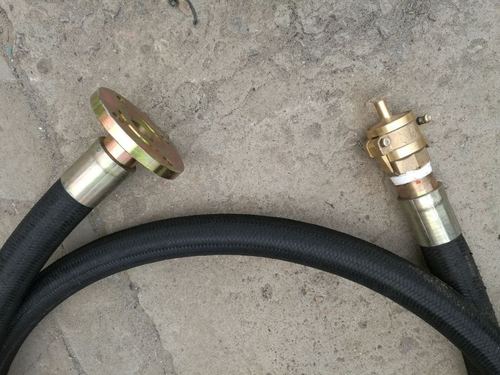 混凝土泵车端部橡胶软管|耐磨输送砂浆