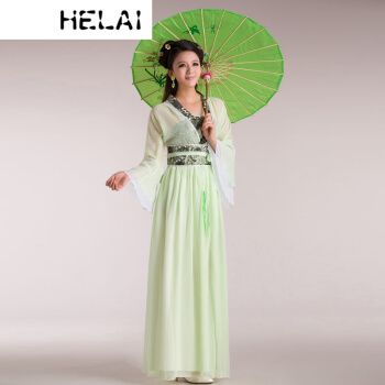 唐朝古装皇后服装女拖尾宫廷贵妃武则天公主七仙女汉服舞台演出服x1