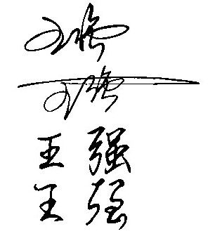 王强的个性签名
