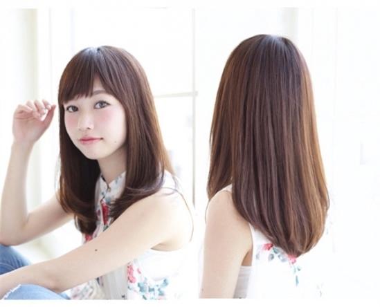 甜美系中长发发型推荐 完美演绎清纯甜美女神范儿