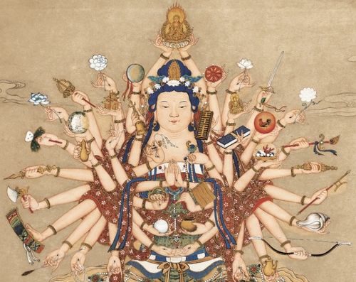 千手观音四十种手势法器详解-大圆满法网