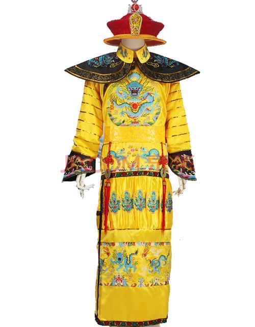 清朝乾隆雍皇帝皇后古装康熙帝后朝服龙袍凤袍舞台演出服装1皇帝服装