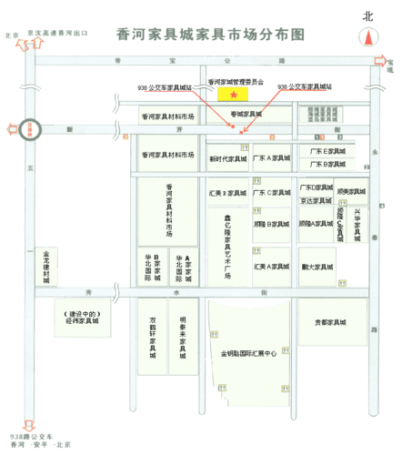 图片:做一个香河家具城的专辑吧.首先是香河家具城平面图