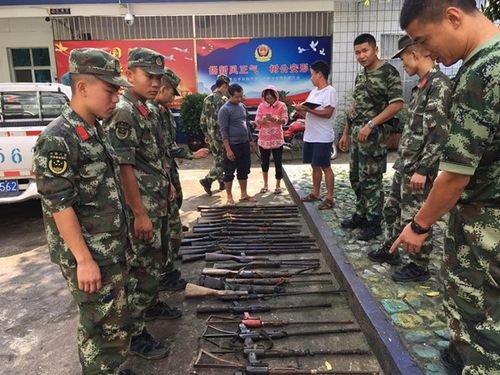 认真落实缉枪治爆,确保社会和谐稳定