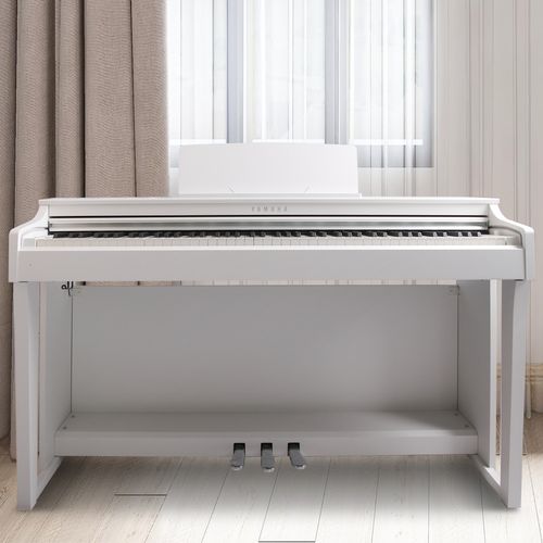 白色雅马哈电钢琴clp725购买心得