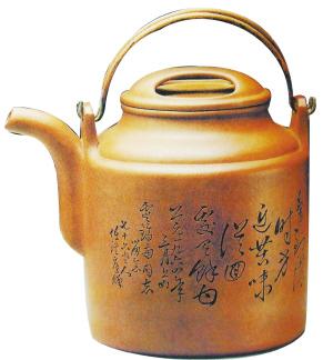 薄胎子冶石瓢 难度大 骨肉匀挺 文气装饰罗汉图 价格:点此询价   紫砂