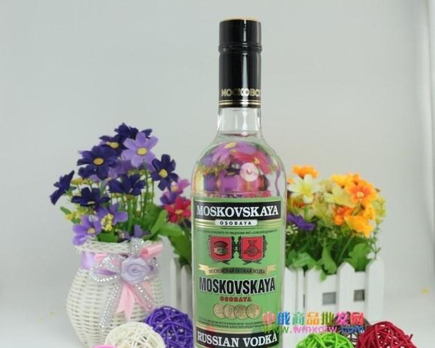 进口俄罗斯伏特加白酒 绿标伏特加/vodka 绿牌伏特加洋酒