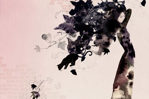 某杂志的插画,用了很久了; 20位顶级时尚插画师作品欣赏;; 编译