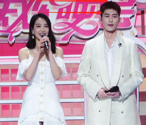 宋茜张翰舞台生图,张翰官方身高183cm,宋茜和他的身高