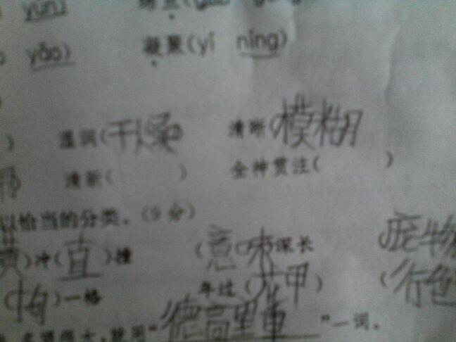 全神贯注的反义词是什么?