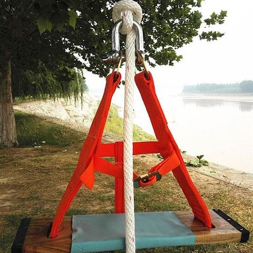 安全坐板滑板吊板高空蜘蛛人套装外墙清洗加宽加厚高空作业防坠落