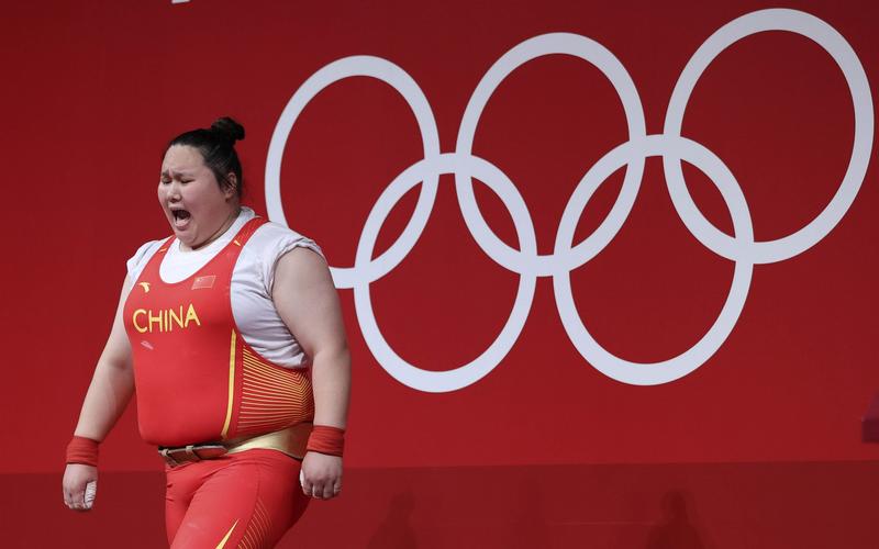 举重——李雯雯出战女子87公斤以上级比赛