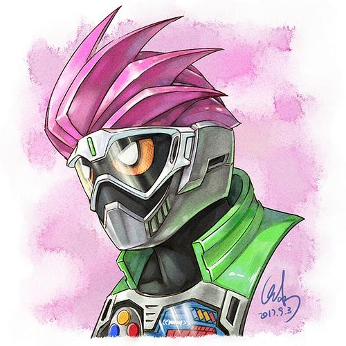 假面骑士平成新十年头像板绘3