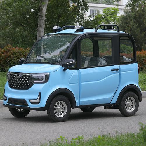电动成人微型新能源代步全封闭电瓶车四轮车