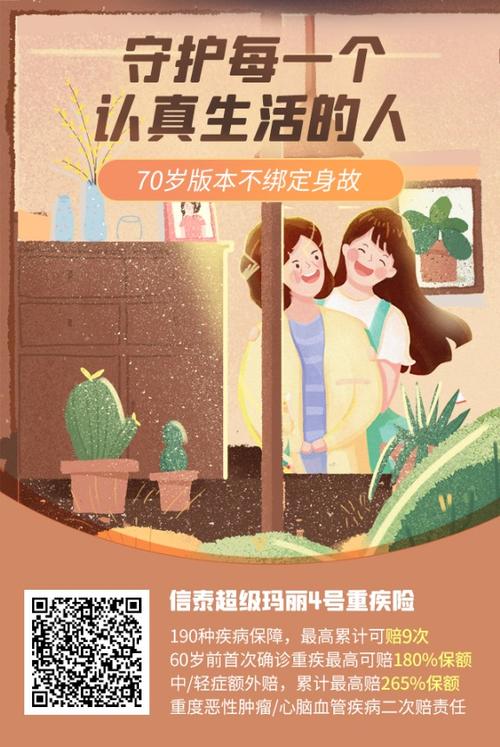 信泰人寿超级玛丽重疾险4号海报