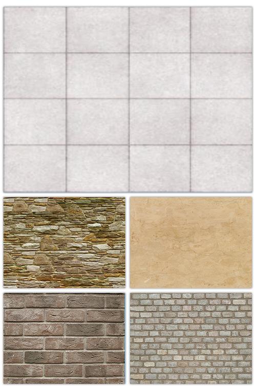 196款 ps彩平面铺装材质su材质铺装贴图