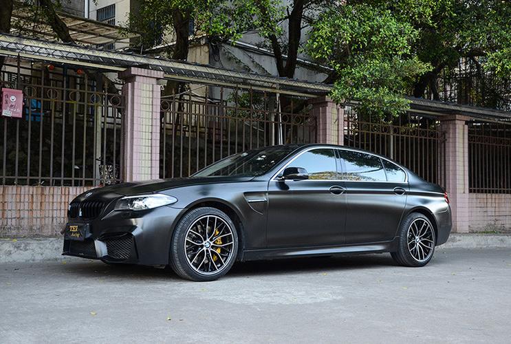 黑武士来袭~宝马5系f18升级tei racing刹车改装案例