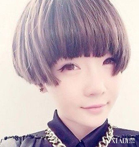 可爱的西瓜头女生女生减龄发型