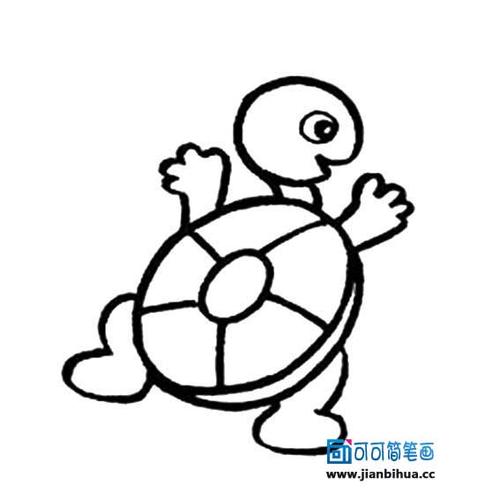 儿童简笔画乌龟怎么画的呢有什么比较好的画画技巧吗
