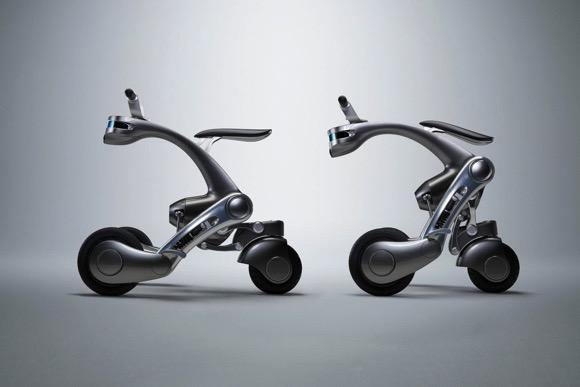 极具科幻感的智能单车