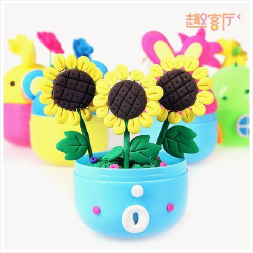 橡皮泥手工制作图片 儿童粘土制作的作品大全